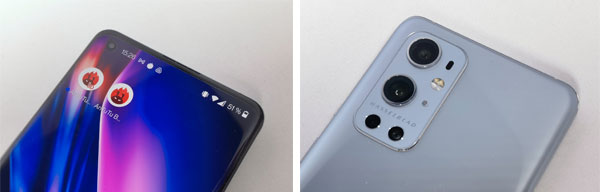 OnePlus 9 Pro face et dos
