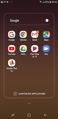 Samsung Galaxy A6 interface
