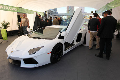 nvidia tegra 3 audio Lamborghini tesla infotainment ces 2012
