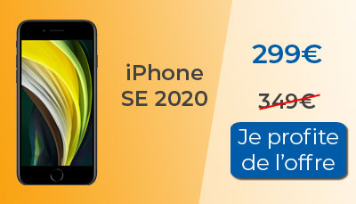 L'Iphone SE est en promotion chez Boulanger