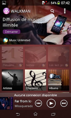 Sony Xperia E1 Walkman
