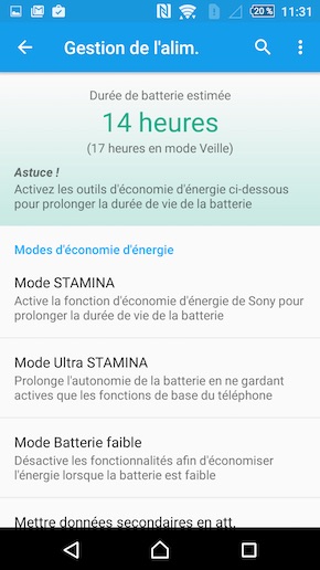 Sony Xperia Z5 Premium performances
