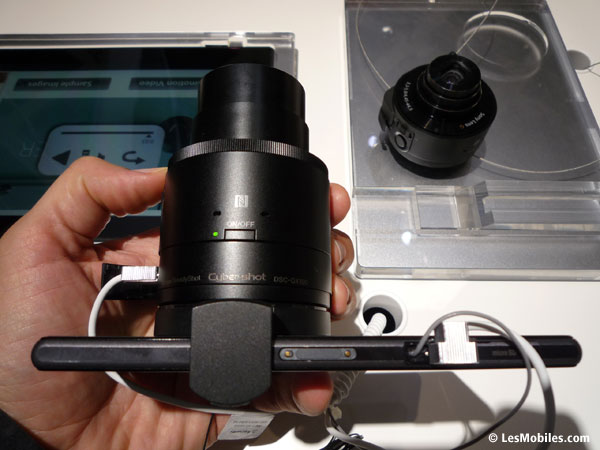 Sony QX100 et Xperia Z