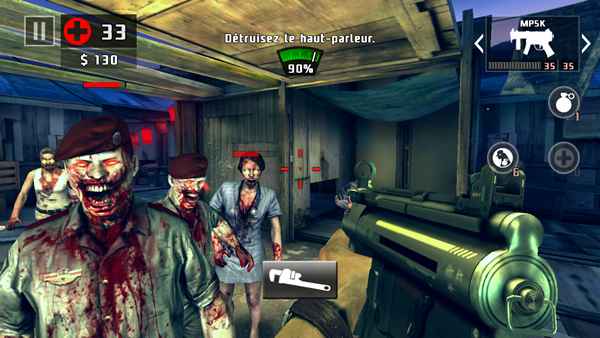 Sony Xperia E5 : Dead Trigger 2
