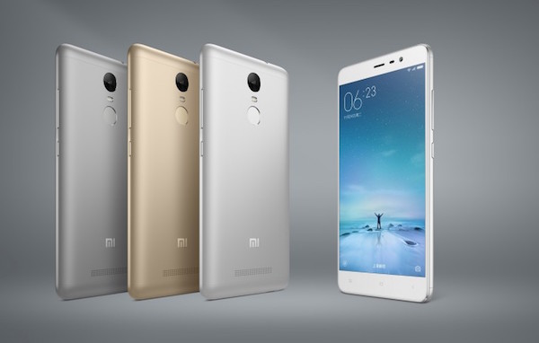 Xiaomi officialise le Redmi Note 3