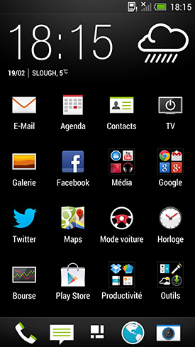 Prise en main du HTC One