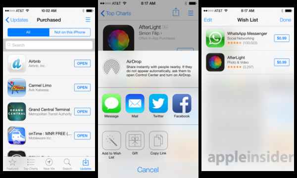 Appstore iOS 7