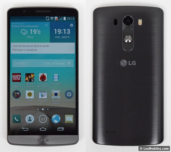 LG G3 faces