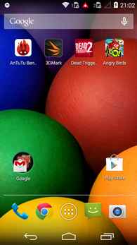 Motorola Moto E : bureau
