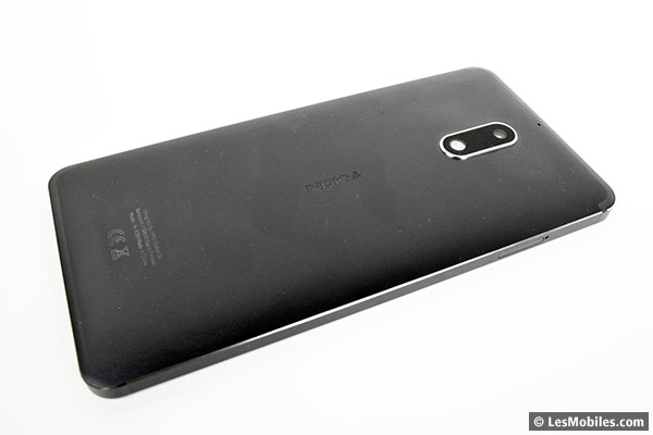 Nokia 6 : photo du dos