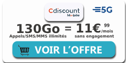 forfait Noel 130Go