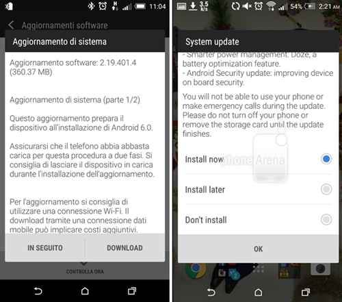HTC Desire EYE : la mise à jour vers Android Marshmallow commence à être déployée