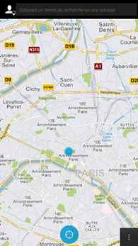 BlackBerry Leap : Cartes