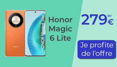 Offre Prime Days sur le Honor Magic 6 Lite