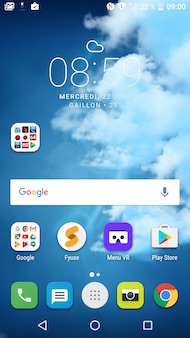 Alcatel Idol 4S interface