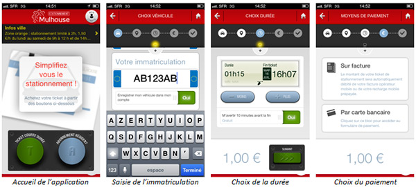 Mulhouse lance une application pour payer son stationnement depuis son mobile