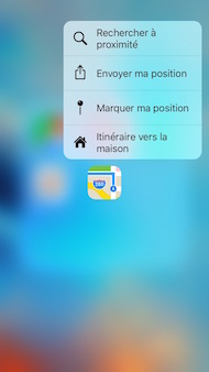 Apple iPhone 6S interface