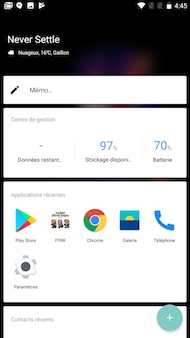 OnePlus 5 :  interface