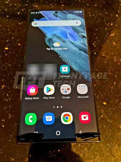 Galaxy S22 Ultra leaks frontpage tech 2