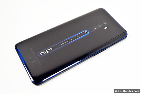 Oppo Reno 2 : vue du dos