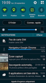Samsung Galaxy S5 Mini interface