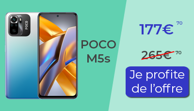 Poco M5s promotion soldes aliexpress