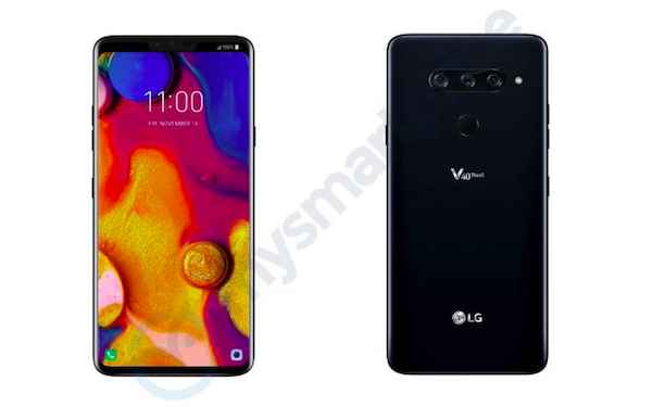 Voici à quoi ressemblerait le prochain flagship de LG, le V40 ThinQ