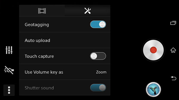 Sony Sirius : Timeshift