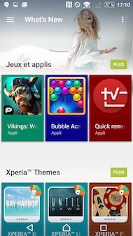Sony Xperia Z5 Premium interface
