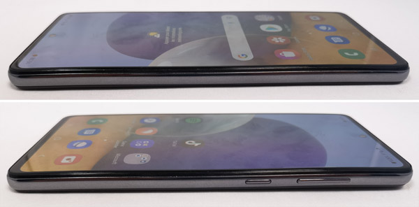 Profil du Samsung Galaxy A72