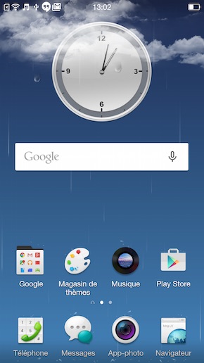 Oppo R5 interface