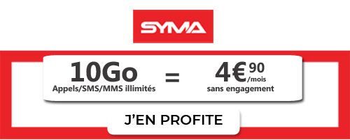 forfait 10Go Syma 