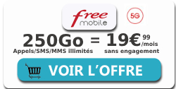 Forfait Free 5G