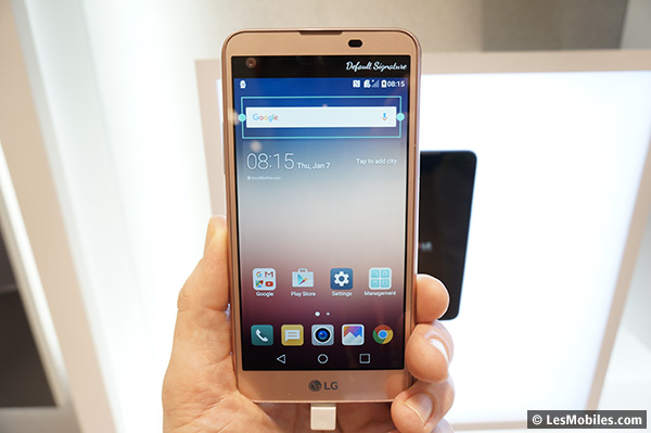 LG X screen