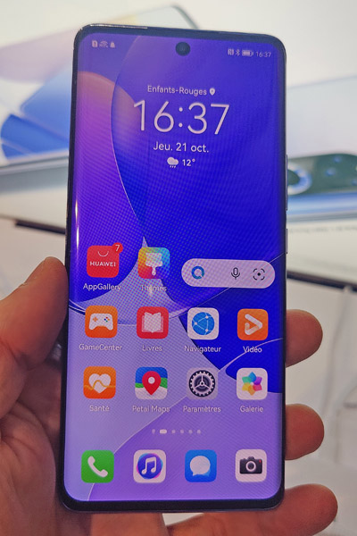 Huawei Nova 9 prise profil