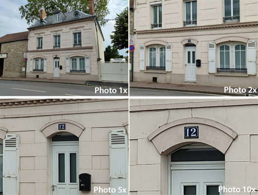 Photo zoom avec le realme GT