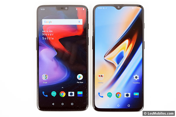 OnePlus 6 et OnePlus 6T