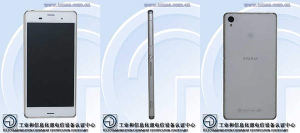 Sony Xperia Z3 : un organisme chinois dévoile tout, ou presque