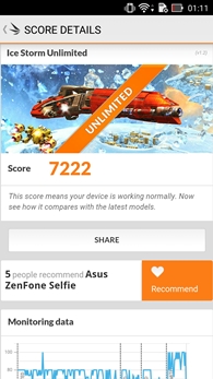Asus ZenFone Selfie : 3Dmark