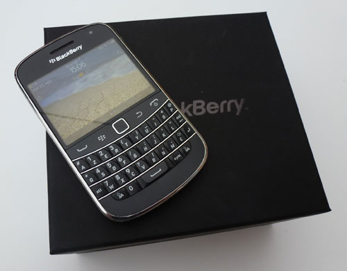test blackberry bold 9900 tactile clavier blackberry os7 rim