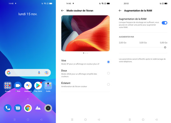 Paramètre realme GT Neo 2
