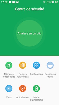Meizu MX5 interface