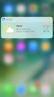Apple iPhone 7 interface