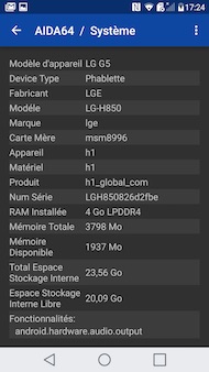 LG G5 performances