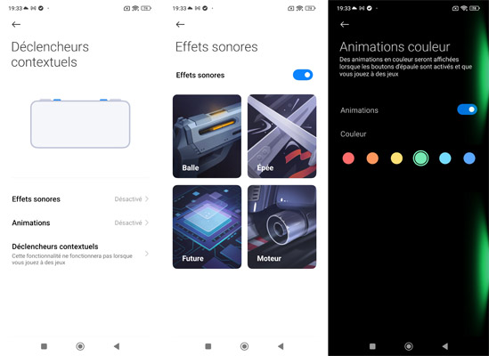 Suite interface POCO F4 GT