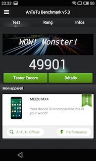 Meizu MX4 Antutu