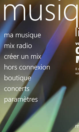 Nokia Lumia 720 musique