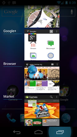 Android 2.4 4.0 ice cream sandwich présentation officielle Google