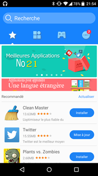 Alcatel OneTouch Idol 3 : Apps