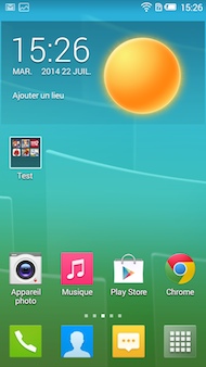 Alcatel OneTouch Idol 2 Mini S interface